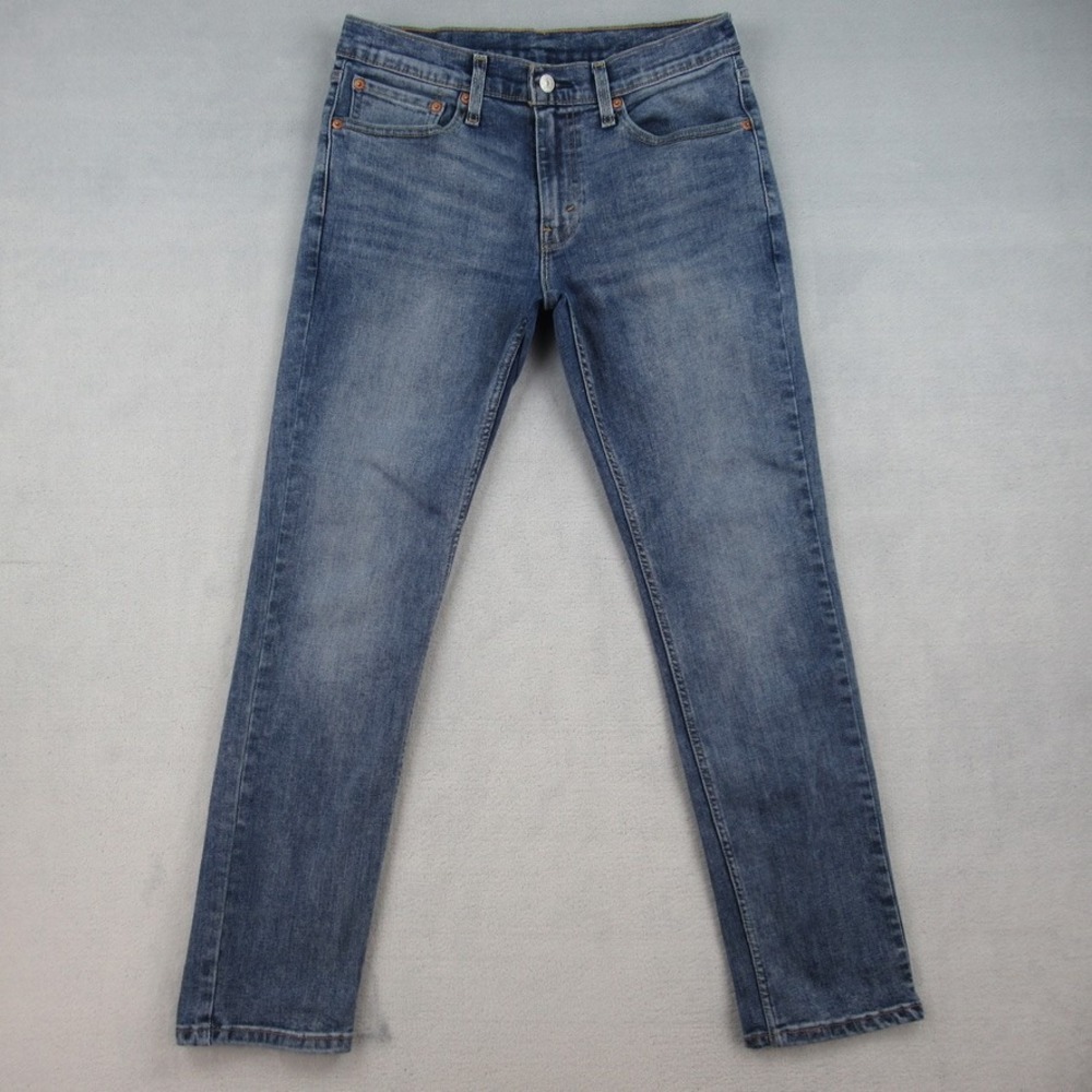 Levis 511 Slim Fit Jeans Mens 32x30 Blue Stretch Denim 04511-3087